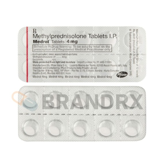 Medrol 4 mg Pfizer