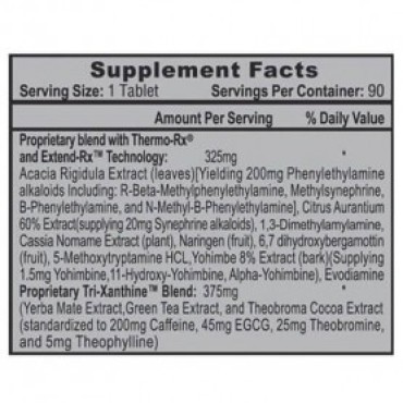 Lipodrene Hardcore Hi -Tech Pharmaceuticals Hi-Tech Pharmaceuticals